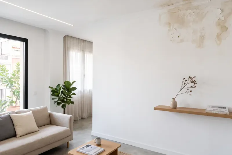Condensación en ventana de vivienda en Murcia